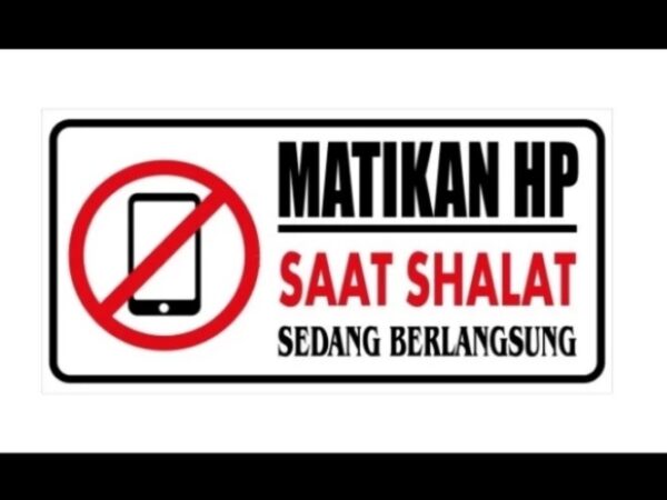 Bunyi HP Saat Shalat Jamaah